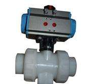 塑料气动球阀(UPVC,CPVC,PVC,PVDF)